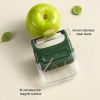 Fruit Peeler Magnetic Design Non-slip Sharp Peeling Fruit Grater Double-sided Blade Vegetable Potato Peeler Kitchen Gadget - White