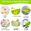 1pc Ice Tray Mold Honeycomb Silicone Ice Tray Hexagonal Ice Tray 37 Honeycomb Ice Trays - Blue