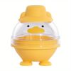 1pc; Large Whiskey Ice Cube Mold; Sphere Ice Cube Mold Tray With Lid; Silicone Ice Maker; Household Ice Cube Box; Kitchen Supplies - Green Bear