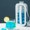1pc Ice Ball Maker Kettle Kitchen Bar Accessories Gadgets Creative Ice Cube Mold 2 In 1 Multifunctional Container Pot - Pink