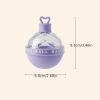 Whiskey Ice Ball Mold Freeze Ball Shaped Ice Cube Silicone Ice Tray Light Bulb Round Ball Home Made Ice Ball - Pink