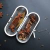 Stainless Steel Cooking Spices Infuser Fine Mesh Loose Tea Herbal Strainer Extended Chain Kitchen Seasoning Balls Outdoor Home Kitchen Accessories - E