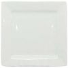 5" Square Appetizer Plate, White Porcelain, Set of 8
