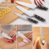Kitchen Knife Set, 3-piece Stainless Steel Chef Knife,Santoku Knife & Utility Knife