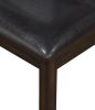 Ally - 7 Piece Dining Set - Dark Brown - as Pic