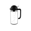 1pc 2-in-1 Oil Bottle Spray And Automatically Open Pour Olive Oil Gravy Boats Grill Sprayer Leak-proof Nozzle BBQ Kitchen Accessories - Blue
