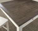 Cayla - 9 Piece Counter Height Dining Set - White - as Pic