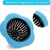 4 Pack Sink Strainer For Kitchen Sink Drain Silicone Sink Stopper Garbage Disposal Drain Stopper For 1.97-2.8 Inch Basin Drain Holes - Blue, Green