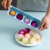 1pc Round Ice Cube Trays, Ice Ball Cube Mold Trays, Ice Making Trays For Home - Blue