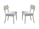 7pc Dining Set Natural Wood Grain Color Dining Table Rectangle Dining Table And Chairs Solid Rubber wood Dining Room Furniture - as Pic