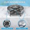 1pc Kitchen Sink Glass Rinser; Faucet Glass Rinser For Kitchen Sinks; Bottle Washer; Kitchen Sink Accessories; Stainless Steel 304; Brush Nickel - Sil