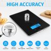 Digital Kitchen Scale for Food Ounces and Grams Cooking Baking, 1g/0.1oz Precise Graduation, Waterproof Tempered Glass, US