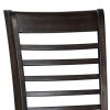 Ally - 7 Piece Dining Set - Dark Brown - as Pic