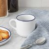 Mainstays Blue Rim Stoneware Mug - Mainstays
