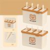1pc Ice Cream Mold Household Food Grade Ice Cream Popsicle Mold Homemade Ice Cube Ice Tray Ice Cream Box - 8 Grid Ice Cream Mold