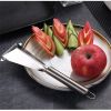 Multifunctional Apple Triangle Push Knife Potato Stainless Steel Fruit Knife Creative Carving