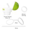 Tennis Pattern Straw Lid Water Bottle; Flip & Sip Double Stainless Steel Thermal Insulation; Sports Bottle; Outdoor Mug - 34 OZ
