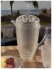 2.5 Quarts Water Pitcher with Lid, Diamond Cut Unbreakable Plastic Pitcher, Drink Pitcher, Juice Pitcher with Spout BPA Free - as Pic