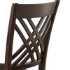 Adrian - 5 Piece Dining Set - Dark Brown - as Pic