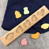 Wooden Moon Cake Mold Steamed Pumpkin Pie Pastry Mold Wooden