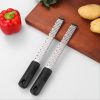 Stainless Steel Lemon Zester & Cheese Grater; Fruit Scraper Planer; Kitchen Gadget - 1pc