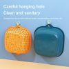 Small Kitchen Double Drain Basket Bowl Washing Storage Basket
