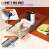 Pull Out Cabinet Organizer, Heavy Duty Slide Out Pantry Shelves, Chrome-Plated Steel Roll Out Drawers