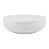 White Round Porcelain Serve Bowl
