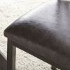 Alamo - 5 Piece Dining Set - Dark Brown - as Pic