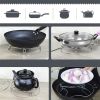 1pc Stainless Steel Kitchen Pot Holder; Steam Pot Holder; Heat Insulation Pad; Anti-scalding Rack - 1 Piece