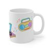 Retro Music Collection Coffee Tea Mug - One Size