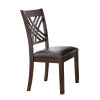 Adrian - 7 Piece Dining Set - Dark Brown - as Pic