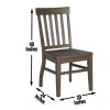 Cayla - 5 Piece Dining Set - Dark Brown - as Pic