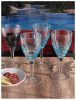 Swirl Plastic Wine Glasses Set of 4 (12oz), BPA Free Acrylic Wine Glass Set, Unbreakable Red Wine Glasses, White Wine Glasses - as Pic
