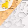7 Pcs Giraffe Cartoon Cookie Cutters Animal Biscuit Mold DIY Cake Fondant Sugarcraft Pastry Bakeware Decoration - Default
