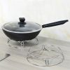 1pc Stainless Steel Kitchen Pot Holder; Steam Pot Holder; Heat Insulation Pad; Anti-scalding Rack - 1 Piece
