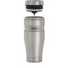 Thermos Stainless King Vacuum Insulated Stainless Steel Tumbler, 16oz, Matte Stainless Steel - Thermos