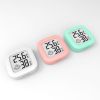 Mini LCD Digital Thermo-Hygrometer Humidity Temperature Measuring Air Comfort Indicator Thermometer Sensor Digital Moisture - white1