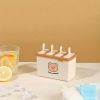 1pc Ice Cream Mold Household Food Grade Ice Cream Popsicle Mold Homemade Ice Cube Ice Tray Ice Cream Box - 8 Grid Ice Cream Mold