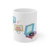 Retro Music Collection Coffee Tea Mug - One Size