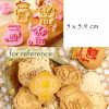 2 Sets Lion Dancing/Lucky Bag Shape Cookie Cutters Biscuits Mold DIY Cake Sugarcraft Pastry Bakeware Decoration - Default
