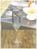 Tritan Lexington Plastic Champagne Flutes Set of 4 (6oz), Unbreakable Mimosa Glasses Plastic Champagne Glasses, Wedding Champagne Flutes - as Pic