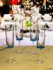 Oval Halo Plastic Champagne Flutes Set of 4 (4oz), Unbreakable Mimosa Glasses Plastic Champagne Glasses, Acrylic Wedding Champagne Flutes - as Pic
