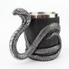1pc Snake Coffee Mug Cup Cobra Drinking Cups, Stainless Steel Beer Mug Espresso Cup Beverage Mug For Milk Coffee Ice Cream Tea Juice - 550ml