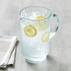 Better Homes & Gardens Sage 2.2-Quart Plastic Ribbed Pitcher Set with Tumblers, 5-Piece - Better Homes & Gardens