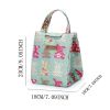 1pc Lunch Box Bag; Japanese Style Fashion School Lunch Bag; Portable Lunch Bag; Thermal Insulation Bag - Cool Summer