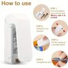 Mini Heat Bag Sealing Machine Package Sealer Bags Thermal Plastic Food Bag Closure Portable Sealer Packing Kitchen Accessories - White