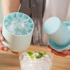 1pc Ice Cube Mold Household Ice Cup Cylinder Ice Tray Small Ice Cube Crushed Ice Easy To Release - Cylinder Ice Cube Mold Blue