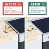 1pc Silicone Stove Gap Cover; Kitchen Counter Gap Filler; Heat Resistant Oven Gap Filler; Between Kitchen Appliances Washing Machine And Stovetop - Wh