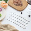 Bestdin Dinner Knife Set, 24 Pieces 8-inch Kitchen Knives, Pattern Design Stainless Steel Cutlery Knife Set